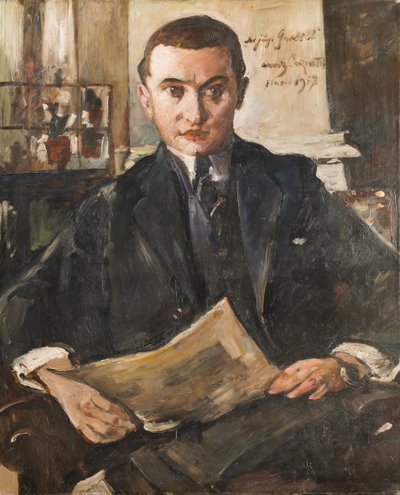 Portrett av Wolfgang Gurlitt, 1917. av Lovis Corinth