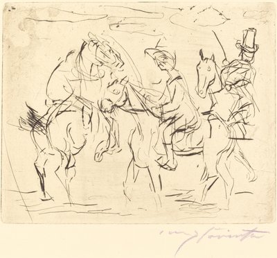 Sunday Riders Sunday Riders, 1920. av Lovis Corinth