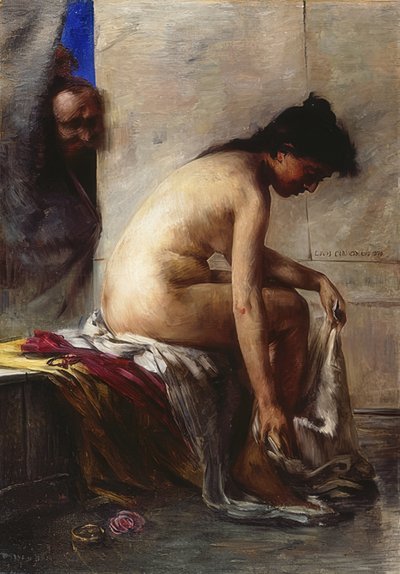 Susanna i badekaret. 1890 av Lovis Corinth