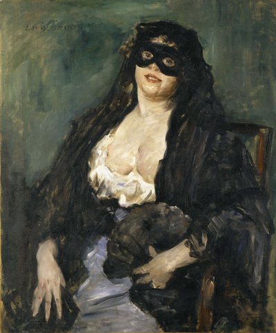 Den svarte masken av Lovis Corinth