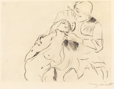 Versöhnung The Reconciliation, 1914. av Lovis Corinth