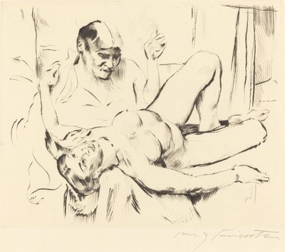 profeti av Lovis Corinth