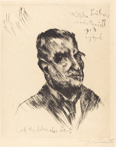 Wilhelm Trübner av Lovis Corinth