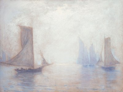 Blå Seil av Lowell Birge Harrison