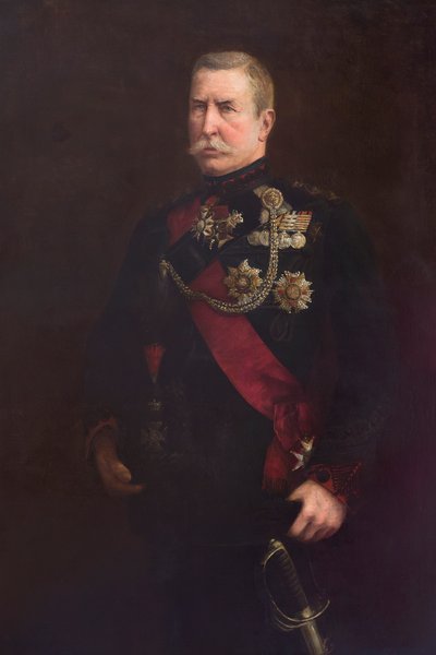 Portrett av general Sir Redvers Buller, 1900-tallet (olje på lerret) av Lowes Cato Dickinson