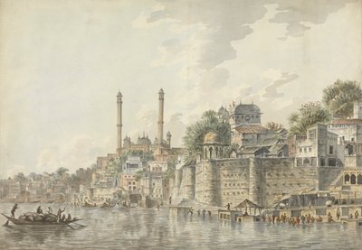 Porten til et gammelt fort, Benares av Lt. John Ritso