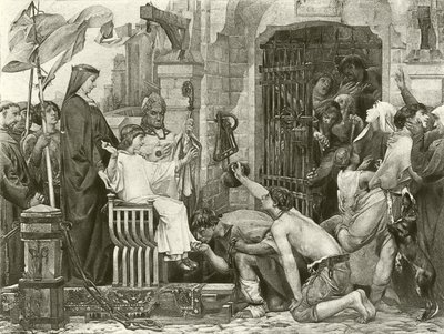 Louis IX åpner fengslene i Frankrike av Luc Oliver Merson