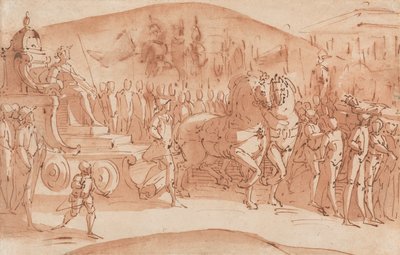 Begravelsesprosesjon av Luca Cambiaso