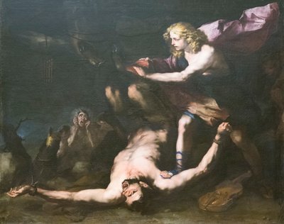 Apollo og Marsyas av Luca Giordano