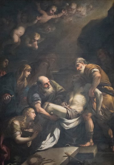 Deponering av Luca Giordano