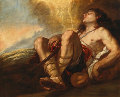 Jakobs drøm, tidlig på 1650-tallet. av Luca Giordano
