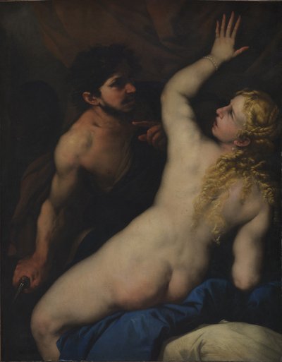 Tarquin og Lucretia av Luca Giordano