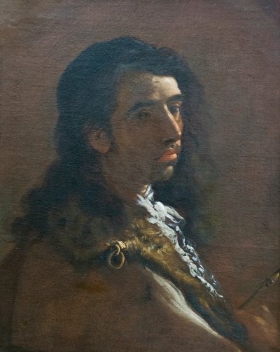 Ungdomlig selvportrett (olje på lerret) av Luca Giordano