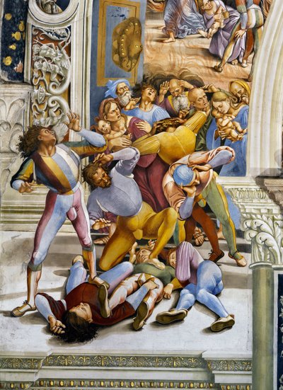 Apocalypse, fra Last Judgment fresco cycle av Luca Signorelli