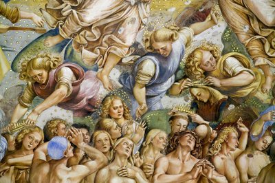 Utvalgte, fra Fresko-syklusen Last Judgment av Luca Signorelli