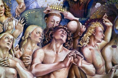 Elect, fra Last Judgment fresco cycle av Luca Signorelli