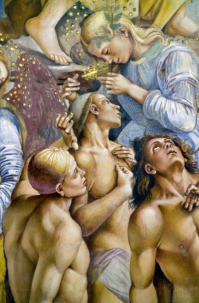 Elect, fra Last Judgment fresco cycle av Luca Signorelli