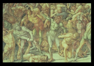 Helvete, fra den siste dommen (detalj) av Luca Signorelli
