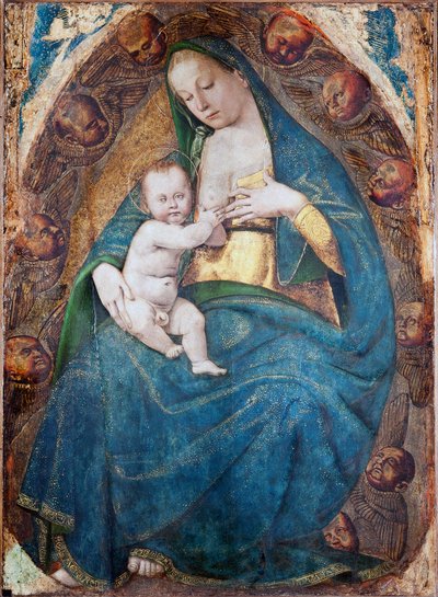 Sykepleier Madonna, 1482-c.1485 av Luca Signorelli