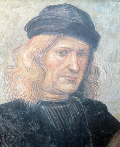 Selvportrett av Luca Signorelli (ca 1445-1523), fersk av Luca Signorelli