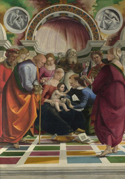 Omskjæringen, ca. 1490 av Luca Signorelli