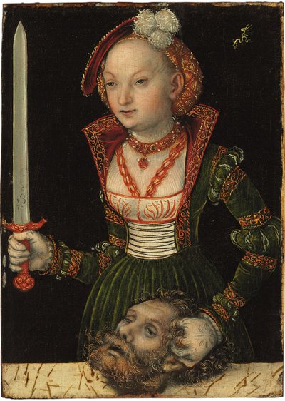 Judith og Holofernes av Lucas Cranach