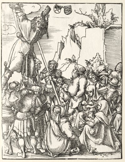 St. Andrews martyrium av Lucas Cranach