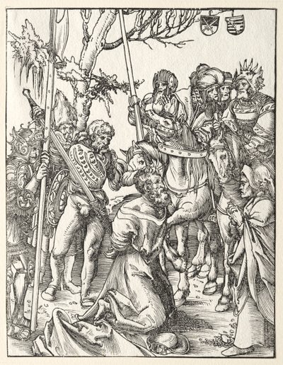 St. Jakob den størres martyrium av Lucas Cranach