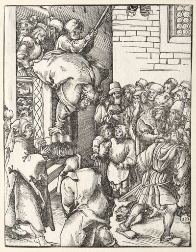 Martyrium av St. Jakob den Mindre av Lucas Cranach