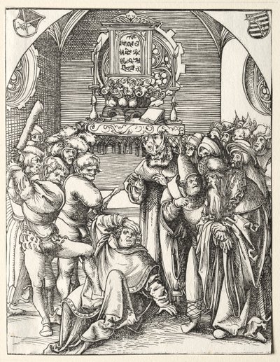 Martyrdøden til St. Judas Thaddeus av Lucas Cranach