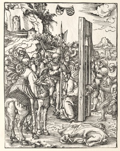 Martyrium av St. Matthias av Lucas Cranach