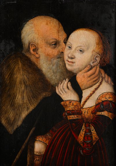 Det rare paret av Lucas Cranach d. Ä.