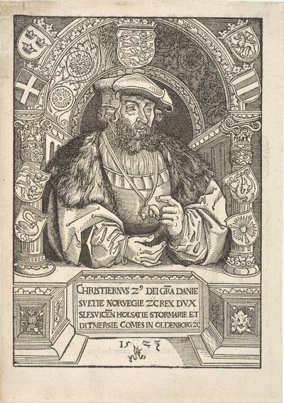Kong Christian II av Danmark av Lucas Cranach d.Æ.