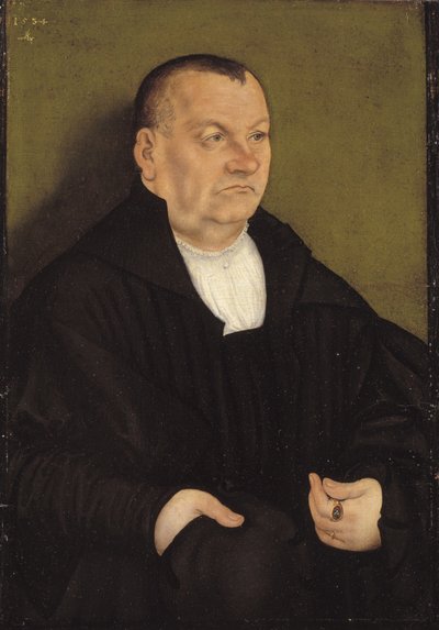 Portrett av en mann av Lucas Cranach d.Æ.