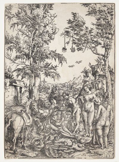 Paris-dommen av Lucas Cranach d.Æ.