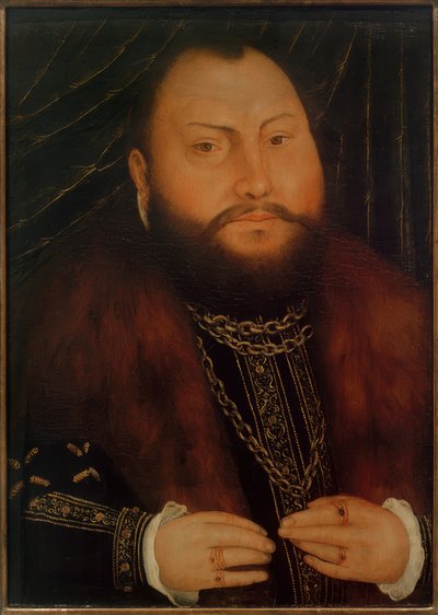 Johann Friedrich den storsindede av Lucas Cranach der Jüngere