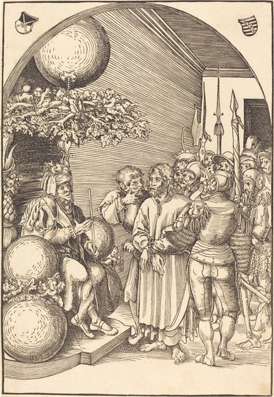Kristus før Herodes av Lucas Cranach the Elder
