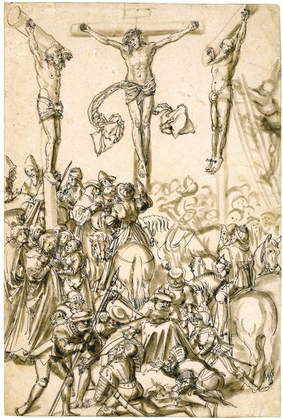 Korsfestelse av Lucas Cranach the Elder