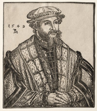 dr Christian Bridge, 1549. av Lucas Cranach the Elder