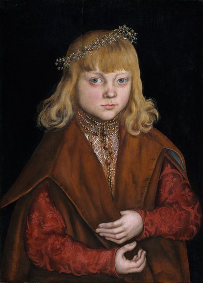 En saksisk prins av Lucas Cranach the Elder