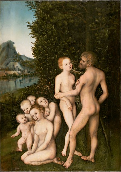 Urfolk av Lucas Cranach the Elder