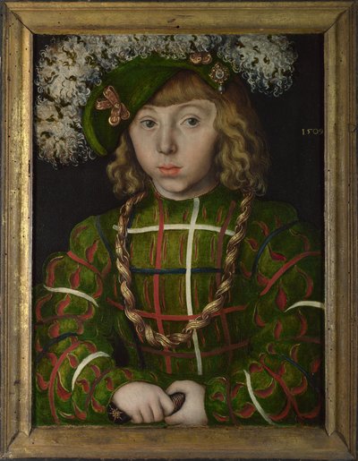 John Frederick I, kurfyrst av Sachsen 1503-1554, 1509 av Lucas Cranach the Elder