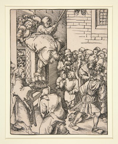 Martyrium av Saint James Minor av Lucas Cranach the Elder
