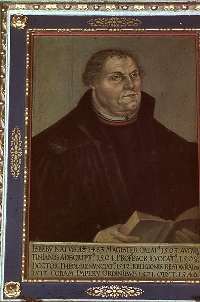 Portrett av Martin Luther av Lucas Cranach the Elder