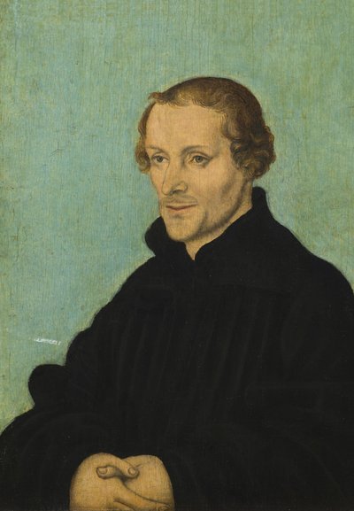 Portrett av Philipp Melanchton av Lucas Cranach the Elder