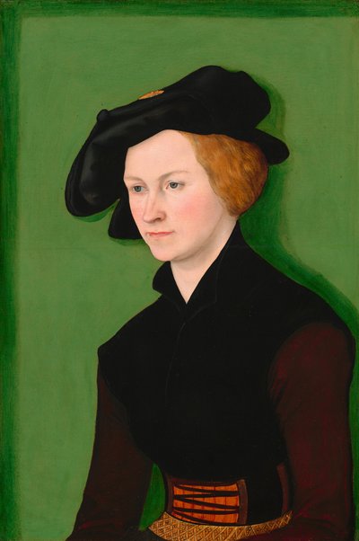 Portrett av en kvinne, 1522. av Lucas Cranach the Elder