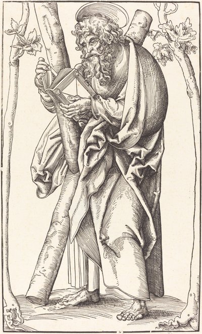 Saint Andrew av Lucas Cranach the Elder