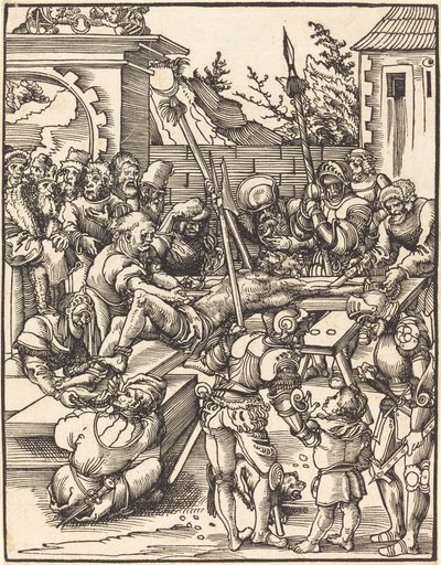 Saint Bartolomeus av Lucas Cranach the Elder