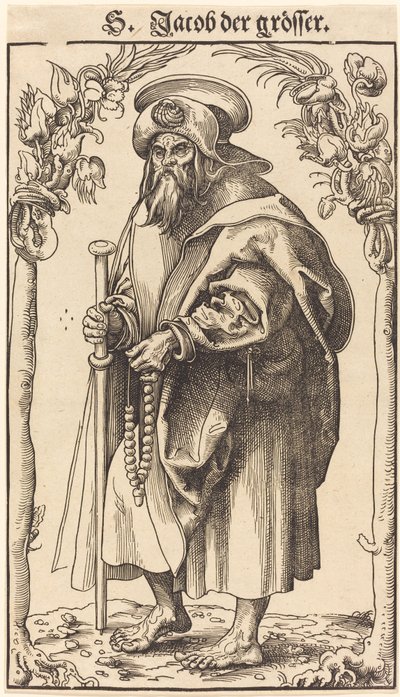 Den hellige Jakob den større av Lucas Cranach the Elder