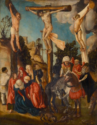 Korsfestelsen, 1501 av Lucas Cranach the Elder